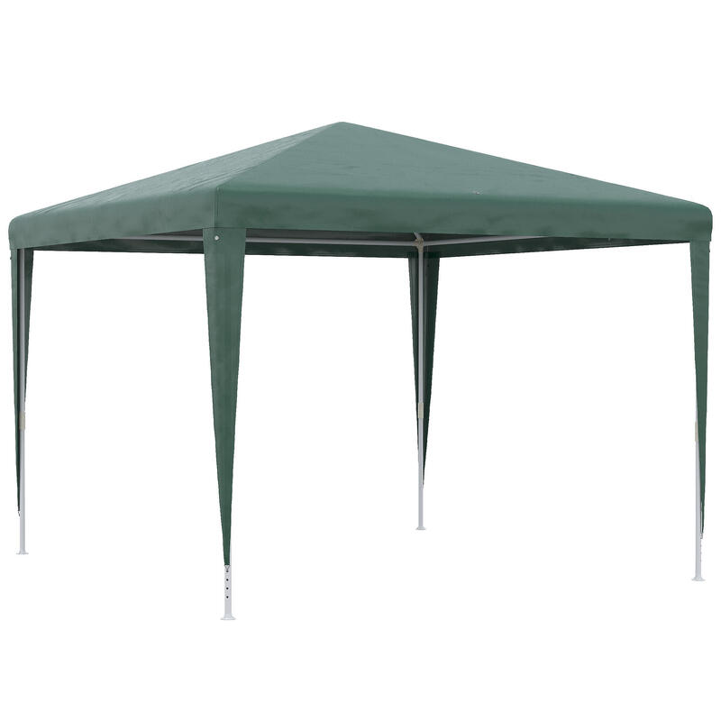 Carpa Evento Deportivo Outsunny 293x293x252 cm Verde