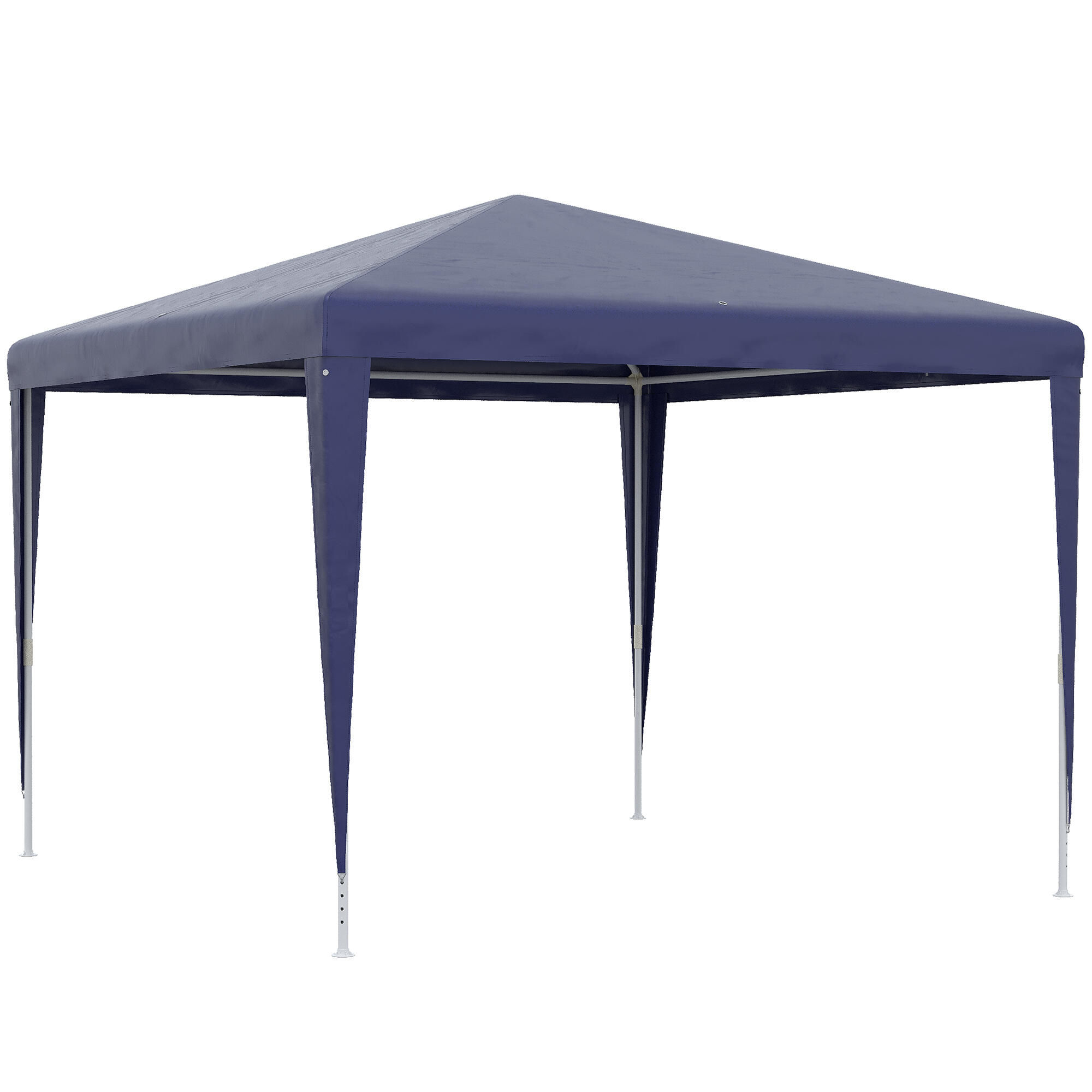 Tenda de exterior 293x293x252 cm azul outsunny