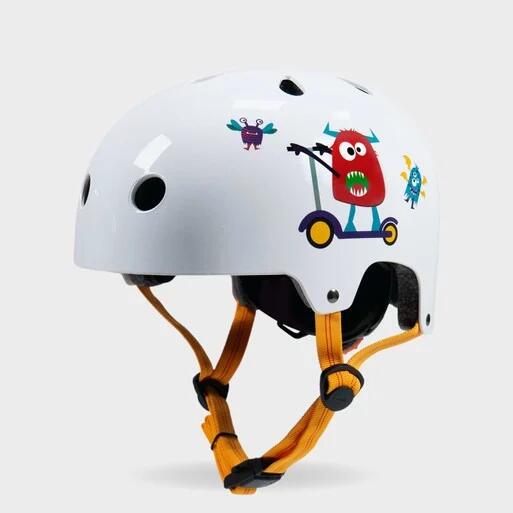 Micro Children's Patterned Helmet: Monster 1/7