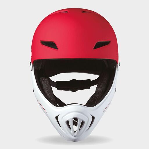 micro Helm weiß/rot 4/7