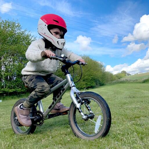 Micro Children's Full Face Helmet Red 5/7