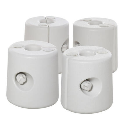 Pesos para Carpas de Eventos Deportivos Outsunny 24x24x25 cm Blanco