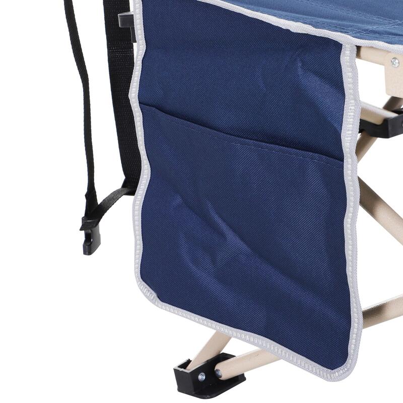 Cama de Camping Outsunny 190x68x52 cm Azul