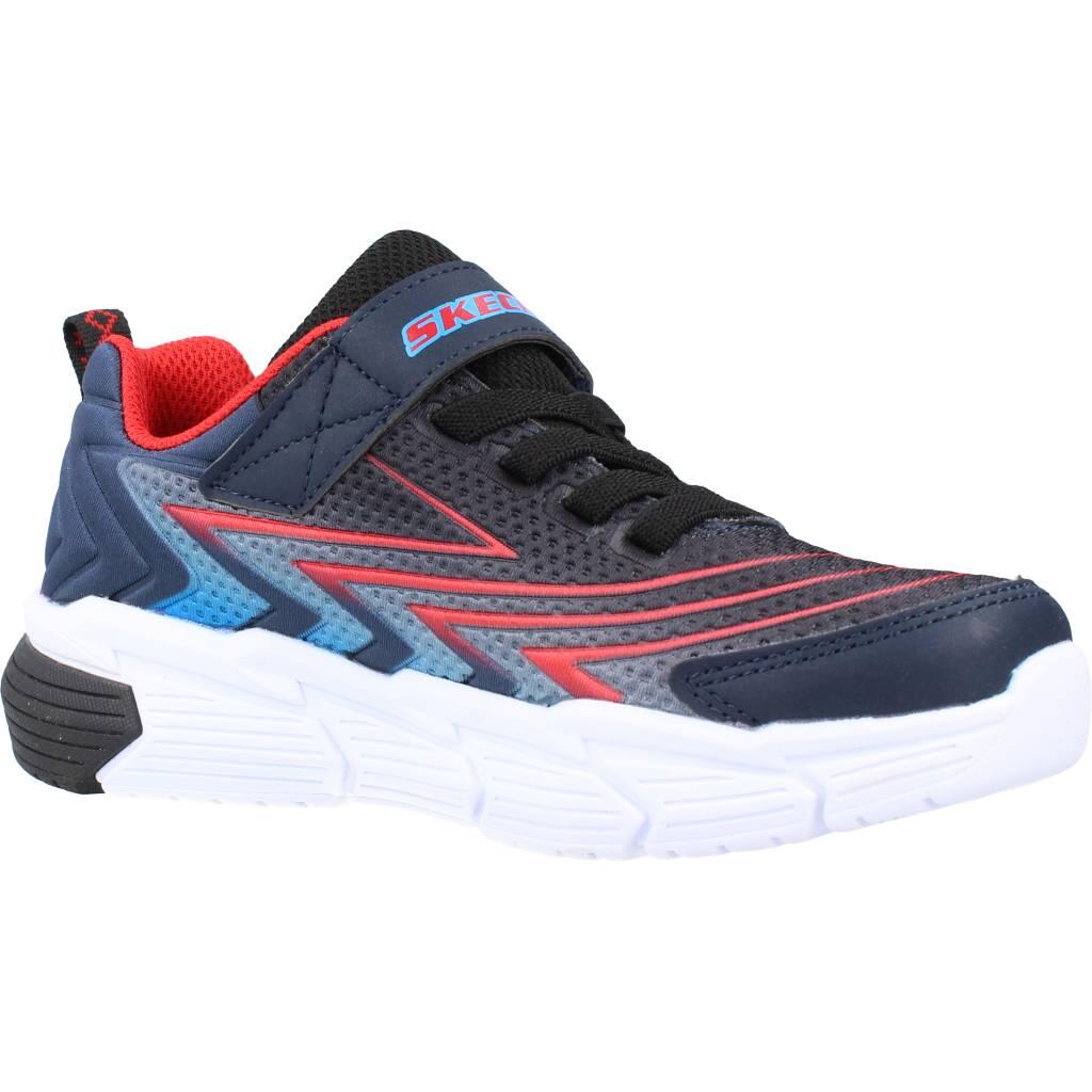 Sportschoenen Kind Skechers Vector-Matrix Blauw 5/5