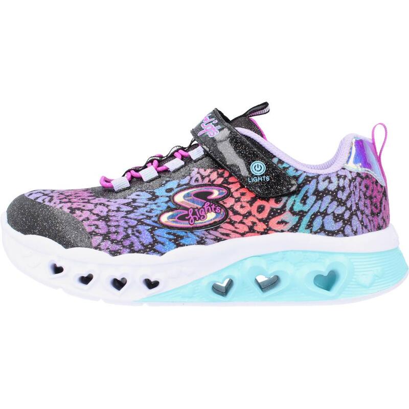 Zapatillas niña Skechers Flutter Heart Lights-loves Negro