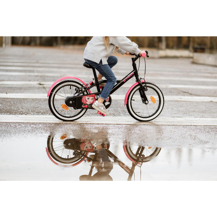 Refurbished  16 Inch Kids Bike Spy Hero 500 4-6 Years Old - Black - C Grade 2/7