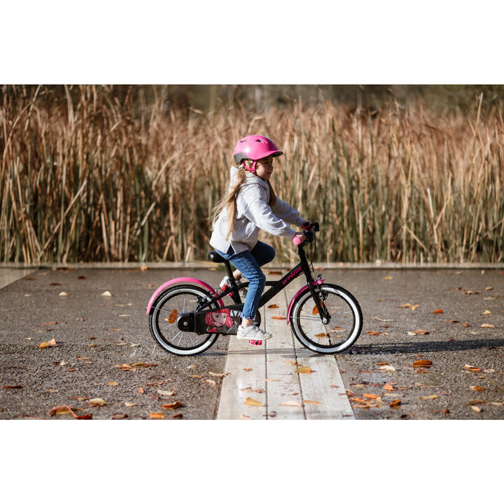 Refurbished  16 Inch Kids Bike Spy Hero 500 4-6 Years Old - Black - C Grade 3/7