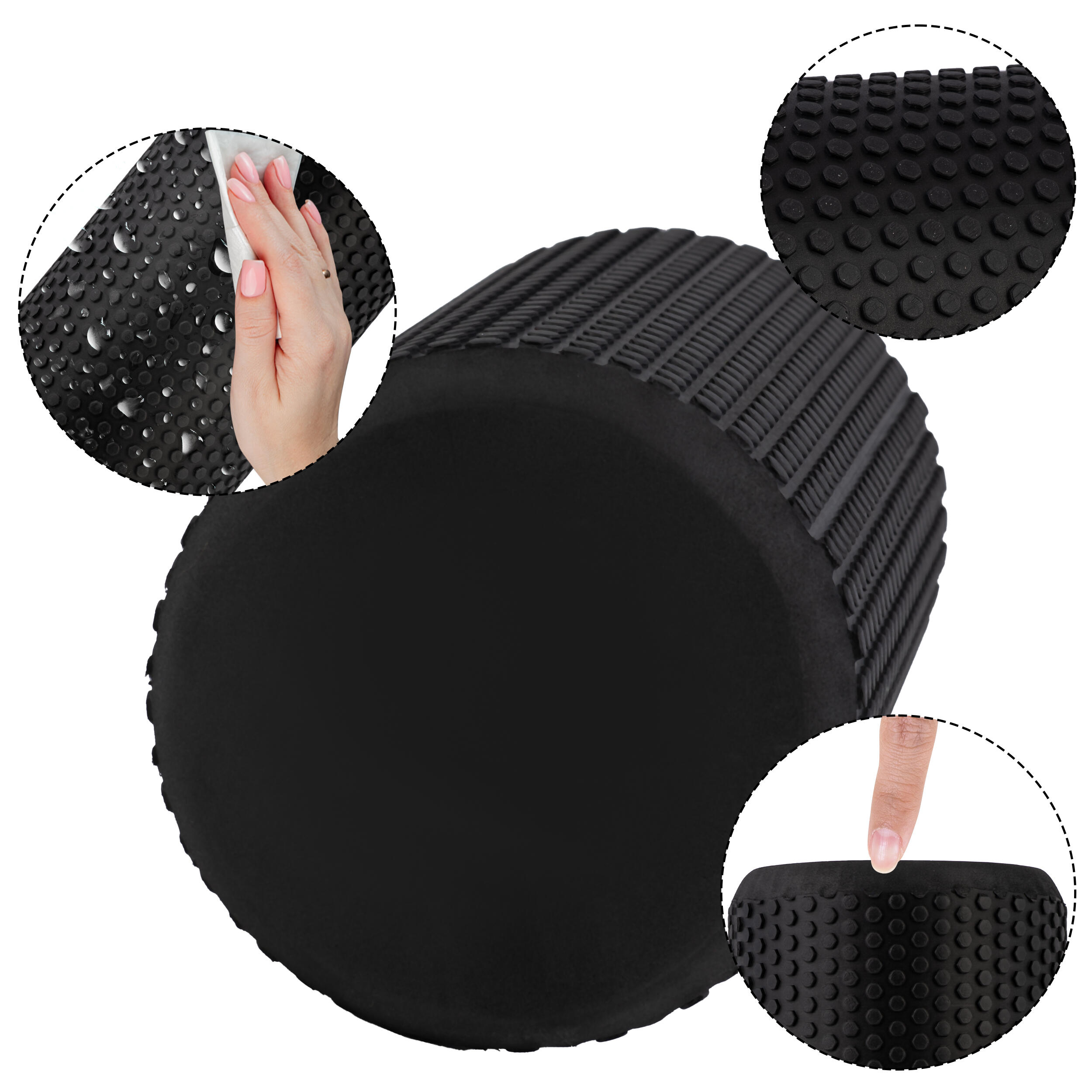 Roller do masażu ćwiczeń wałek 30x15cm Neo-Sport 3/7