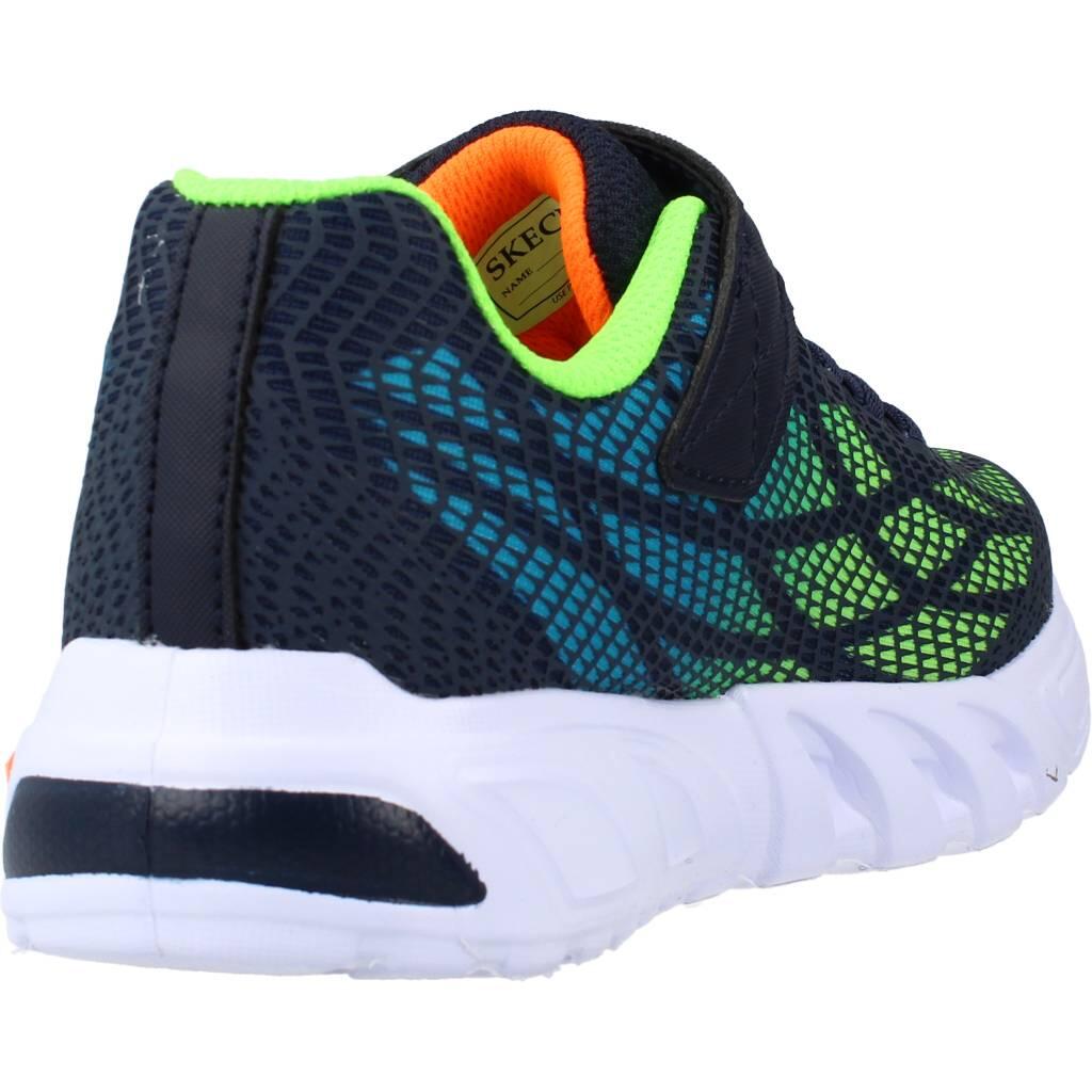Ténis Skechers Modelo Flex-glow Elite - Vorlo Cor Azul 3/5