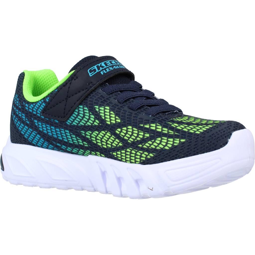 Ténis Skechers Modelo Flex-glow Elite - Vorlo Cor Azul 5/5