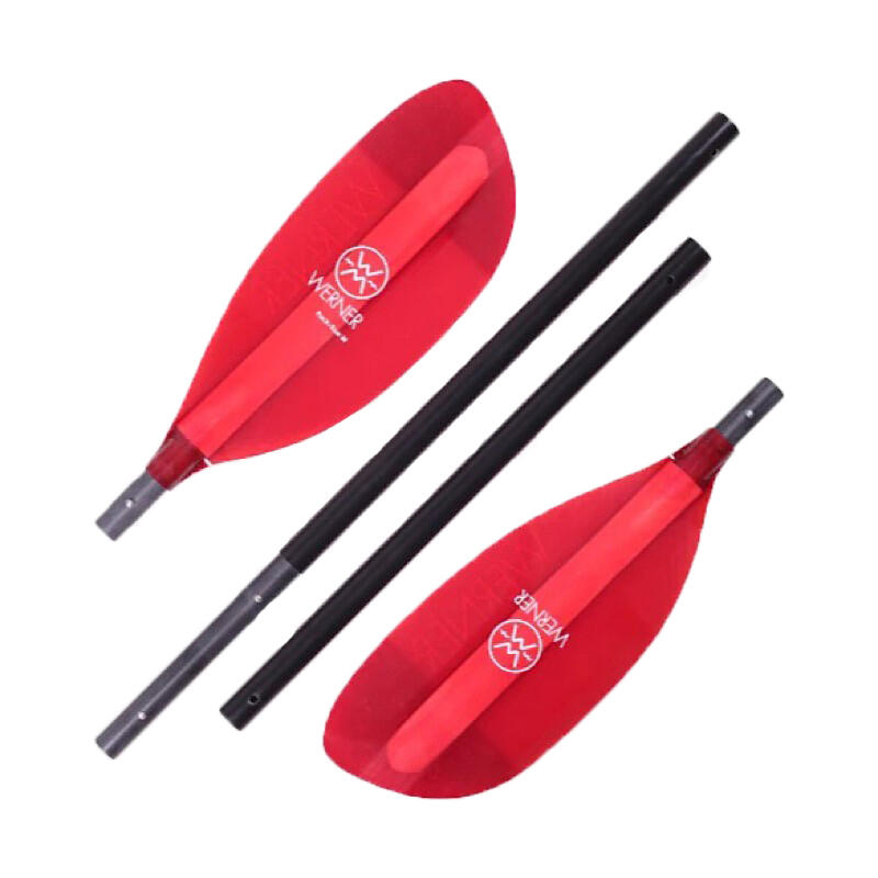 Wiosło kajakowe składane 4-częściowe Werner Pack tour 210-225cm packraft