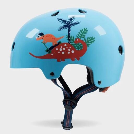 Micro Children's Patterned Helmet: Dino 3/7