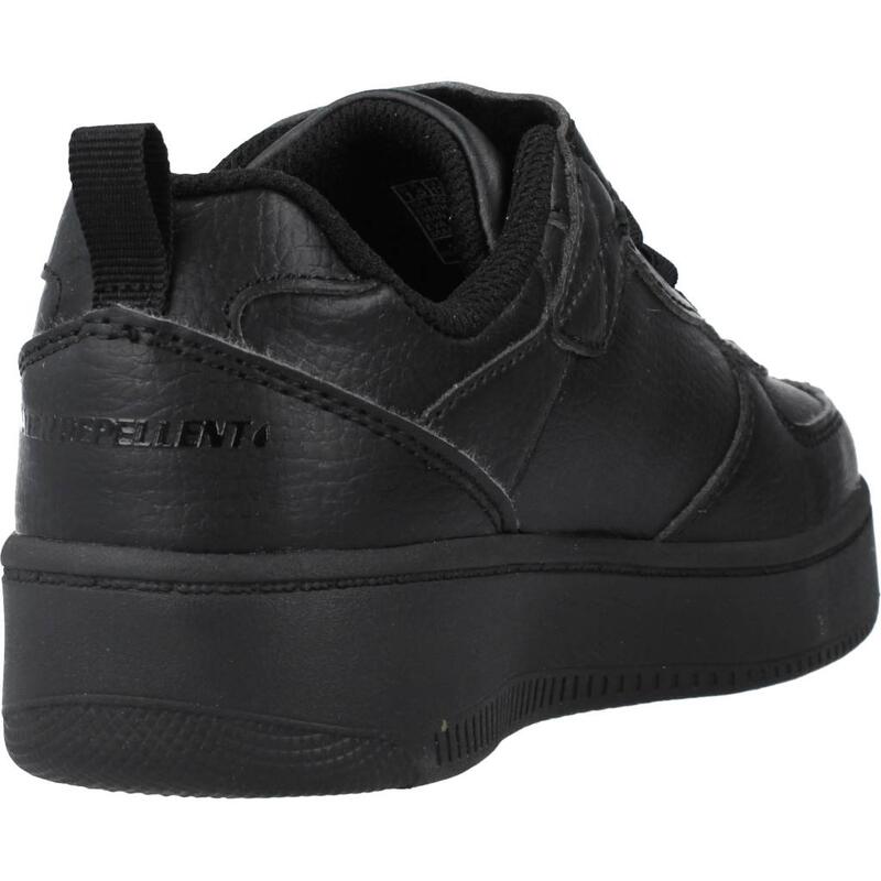 Zapatillas niño Skechers Court 92 Zelder Negro