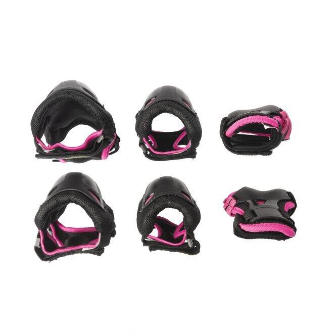 Skate Gear Jnr 3 Pack - Black/Pink 3/5