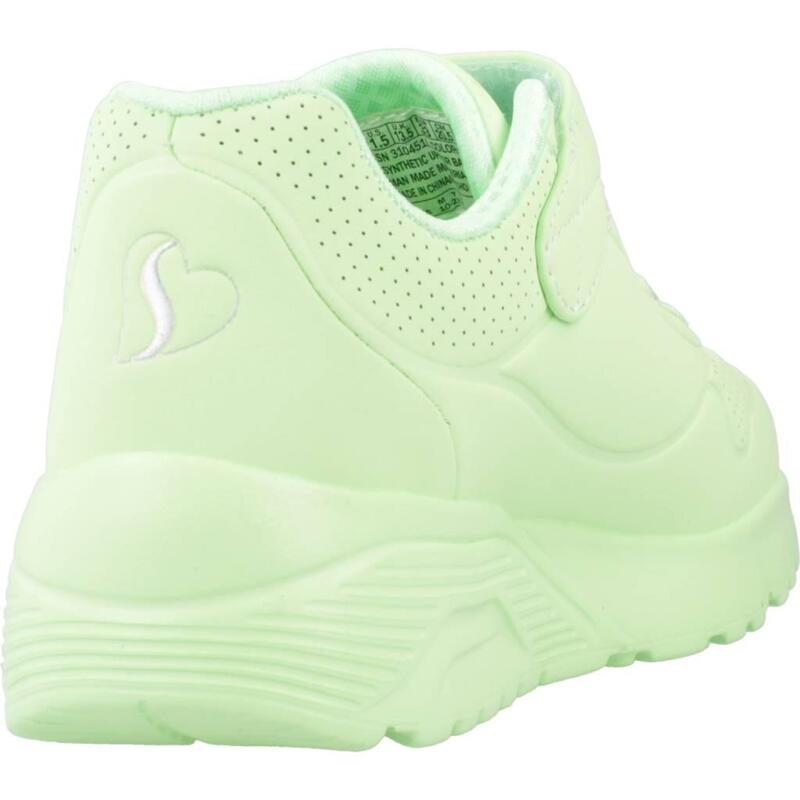 Zapatillas niña Skechers Uno Lite Verde