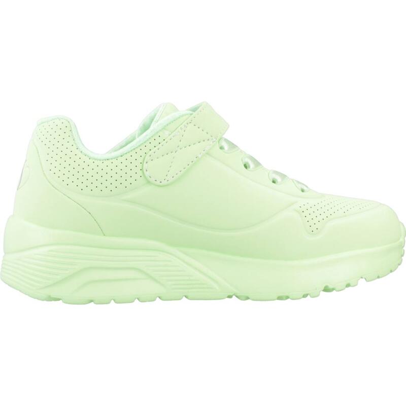 Zapatillas niña Skechers Uno Lite Verde