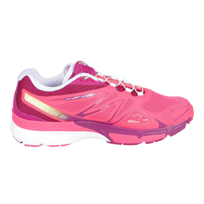Pantofi alergare Salomon X-Scream 3D W, hot-pink-purple-white 45 1/3