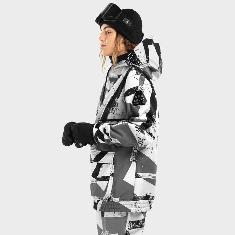 Dames Wintersport snowboardjas W3-W Rush SIROKO Multicolor