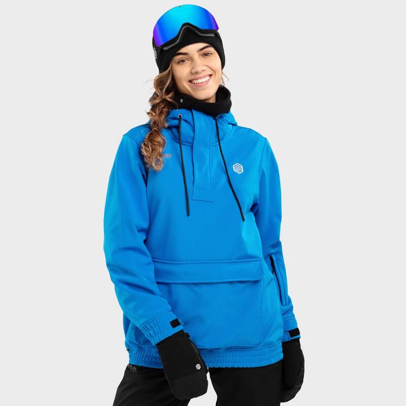 Casaco de snowboard para mulher Desportos de inverno W3-W Ollie SIROKO Azul