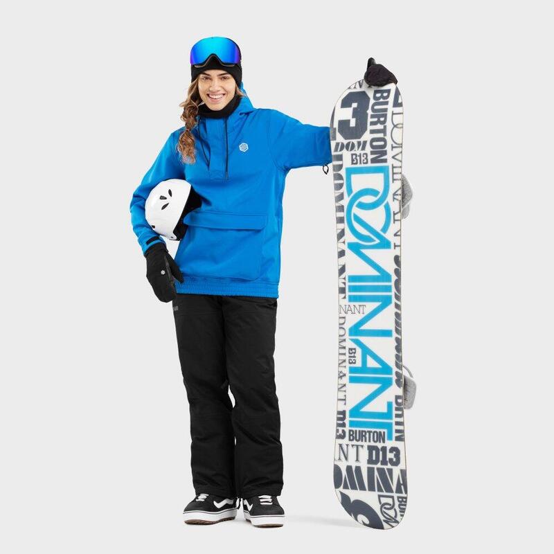Dames Wintersport snowboardjas W3-W Ollie SIROKO Blauw