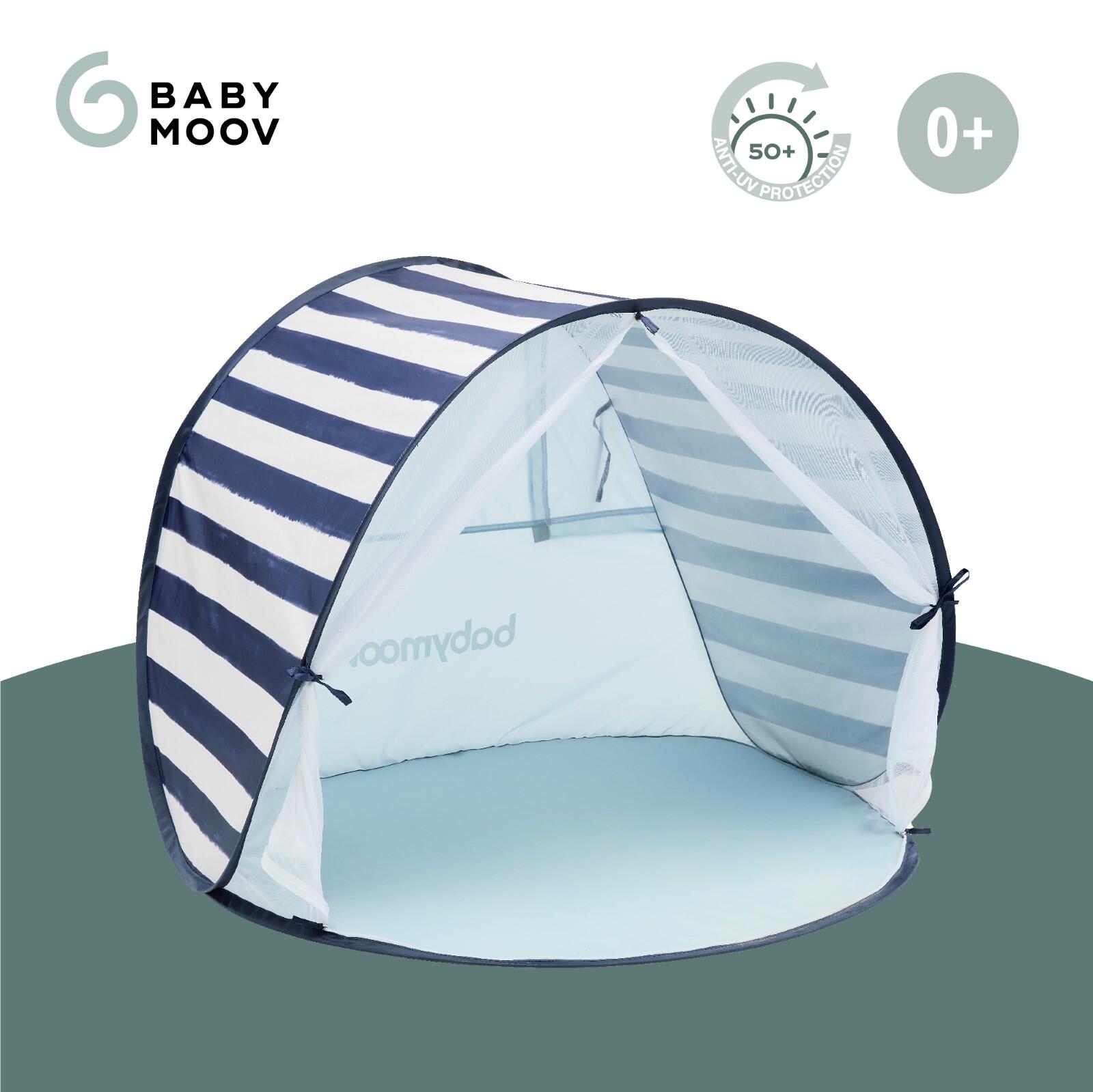 Strandmuschel UV-Schutz 50+ mit Moskitonetz für Babys und Kinder - Blau 3/7