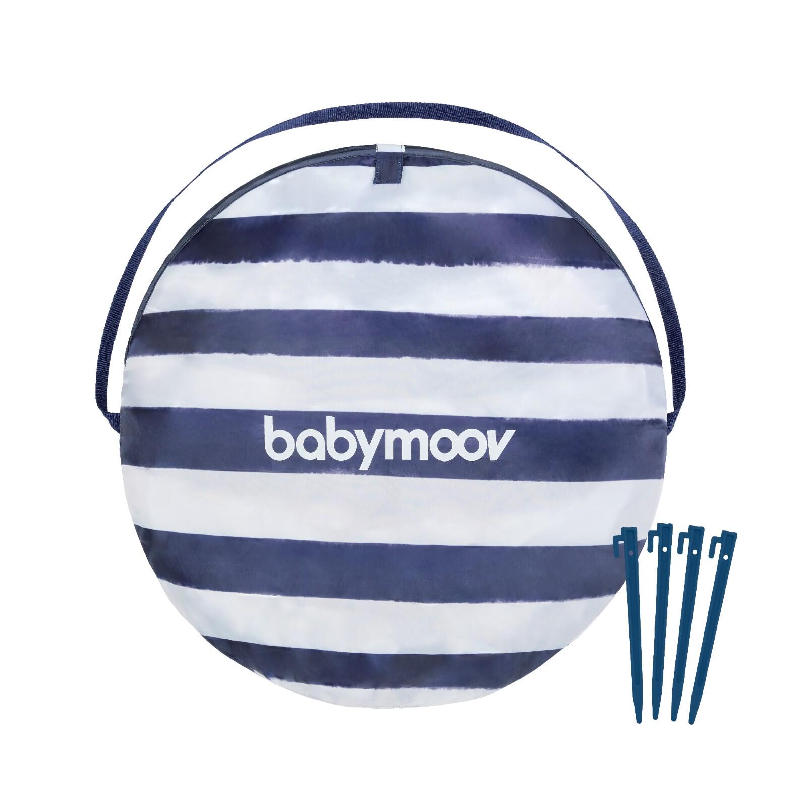 Strandmuschel UV-Schutz 50+ mit Moskitonetz für Babys und Kinder - Blau 7/7