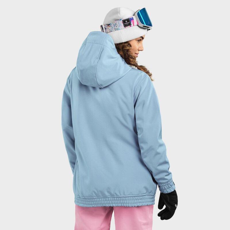 Dames Wintersport snowboardjas W3-W Prags SIROKO Blauw