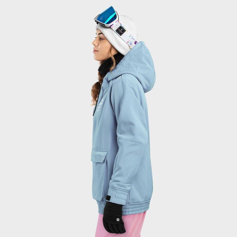 Chaqueta para snowboard/esquí mujer esquí y nieve W3-W Prags SIROKO Azul