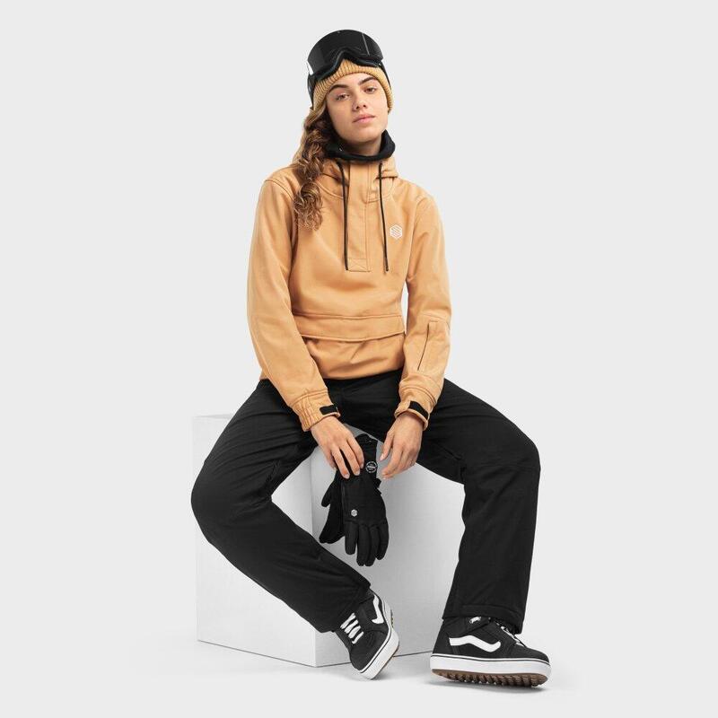 Chaqueta para snowboard/esquí mujer esquí y nieve W3-W Neuquén Amarillo