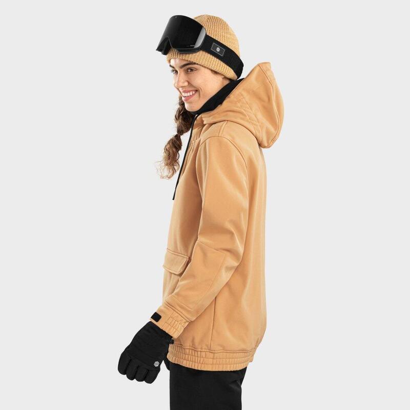 Chaqueta para snowboard/esquí mujer esquí y nieve W3-W Neuquén Amarillo