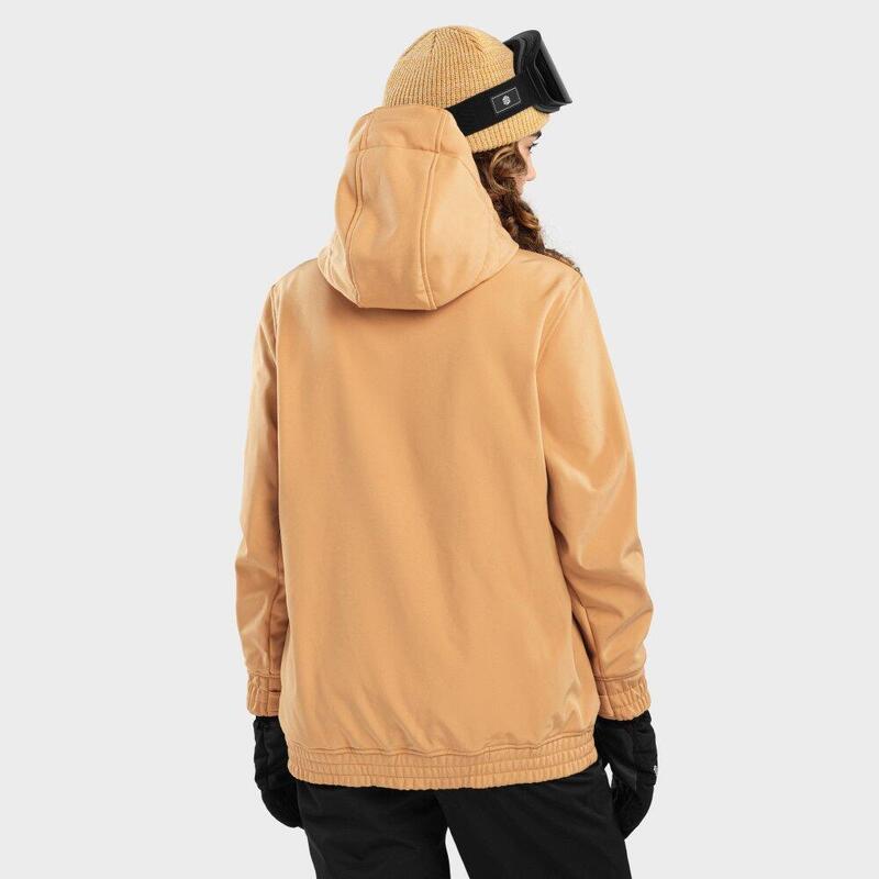 Chaqueta para snowboard/esquí mujer esquí y nieve W3-W Neuquén Amarillo