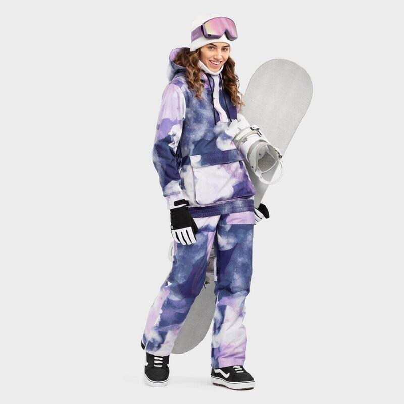 Giacca da snowboard da donna Sport invernali W3-W Cloudmont SIROKO Multicolore