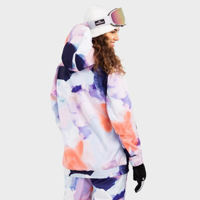 Chaqueta para snowboard/esquí mujer esquí y nieve W3-W Halo SIROKO Multicolor