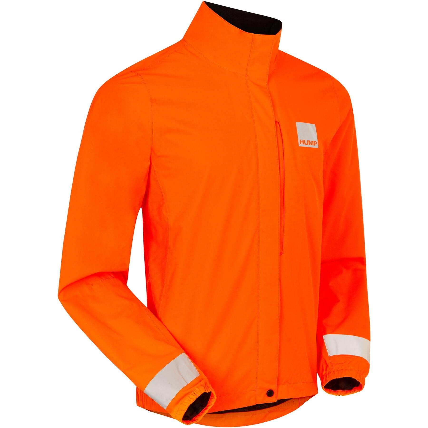 HUMP Strobe Youth Waterproof Jacket, Neon Orange - Age 13-14 2/2