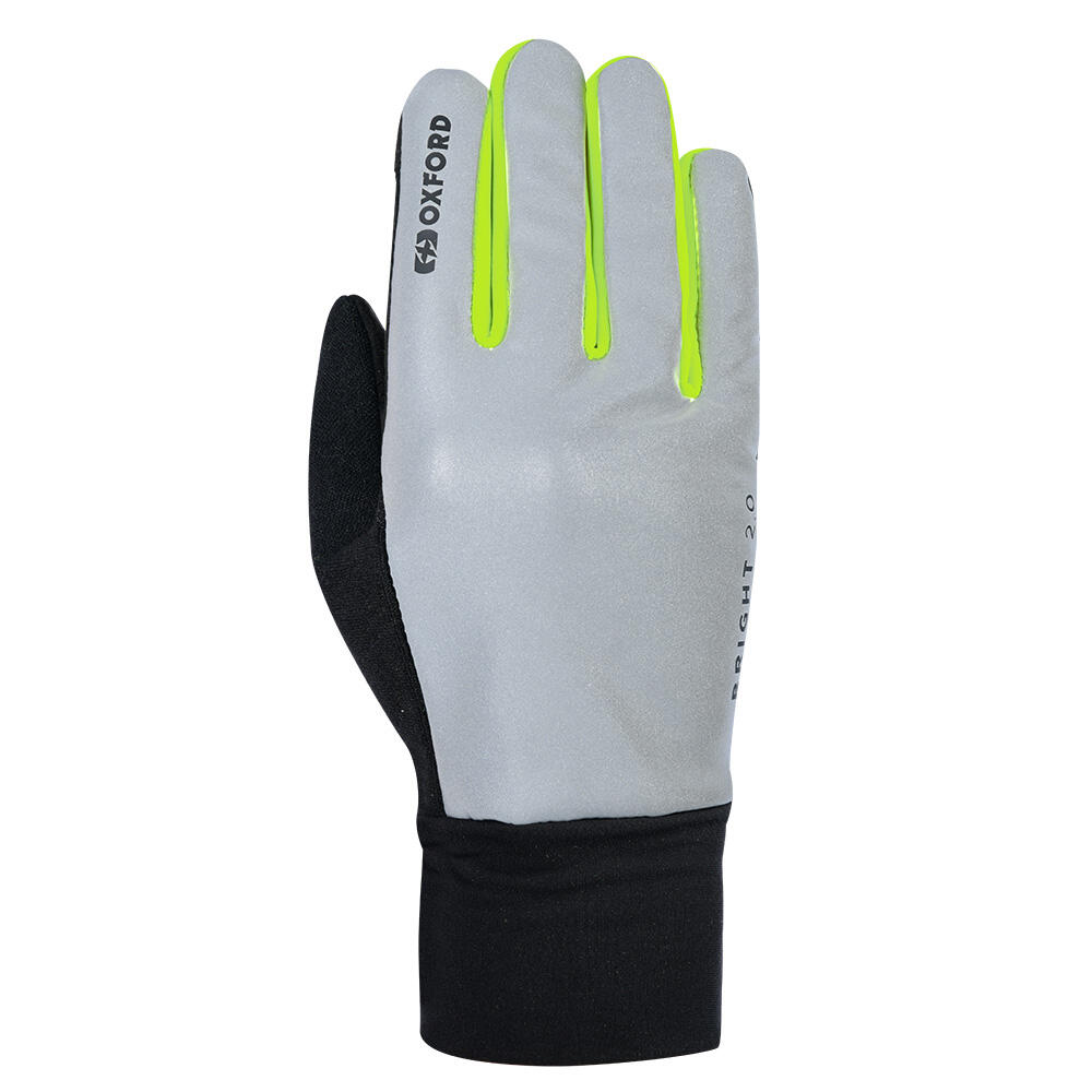 Oxford Bright Gloves 2.0 Black XS 1/2