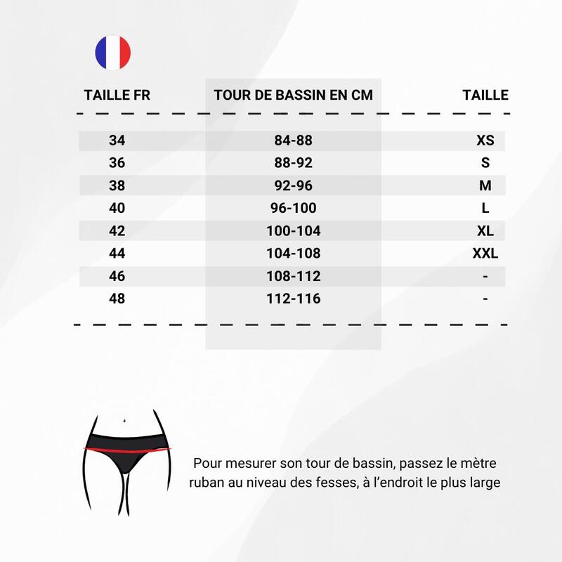 Bas de maillot de bain Taille Haute - Flux Plus