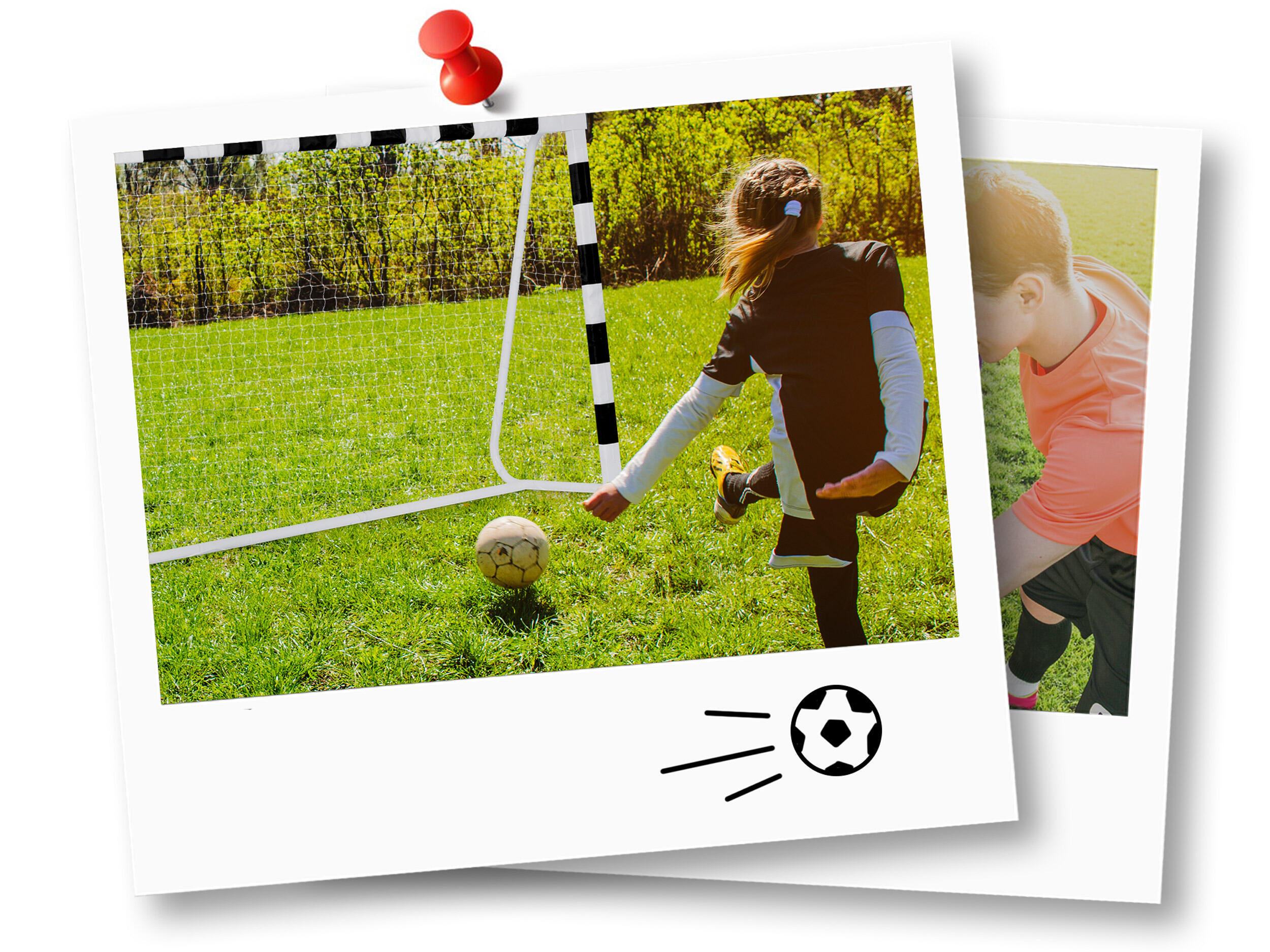 Porte calcio Neo-Sport Ns-462, Nero 4/7