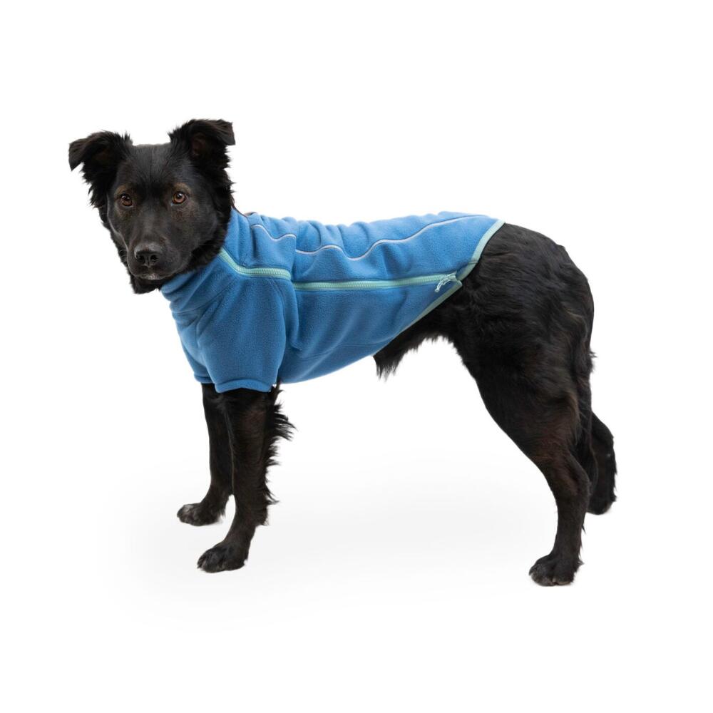 Climate Changer™ Dog Fleece Jacket Blue Jay 5/8