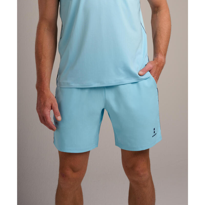 Padel/Tennis Performance Shorts Heren Cooling Blue