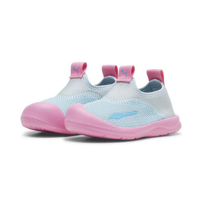 Aquacat shield sandalen kinderen puma sparkling green lime pow cobalt glaze blue
