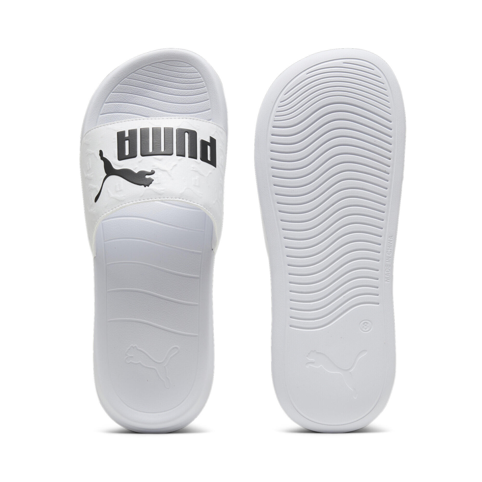 Ciabatte Popcat 20 Superlogo PUMA White Black 3/6