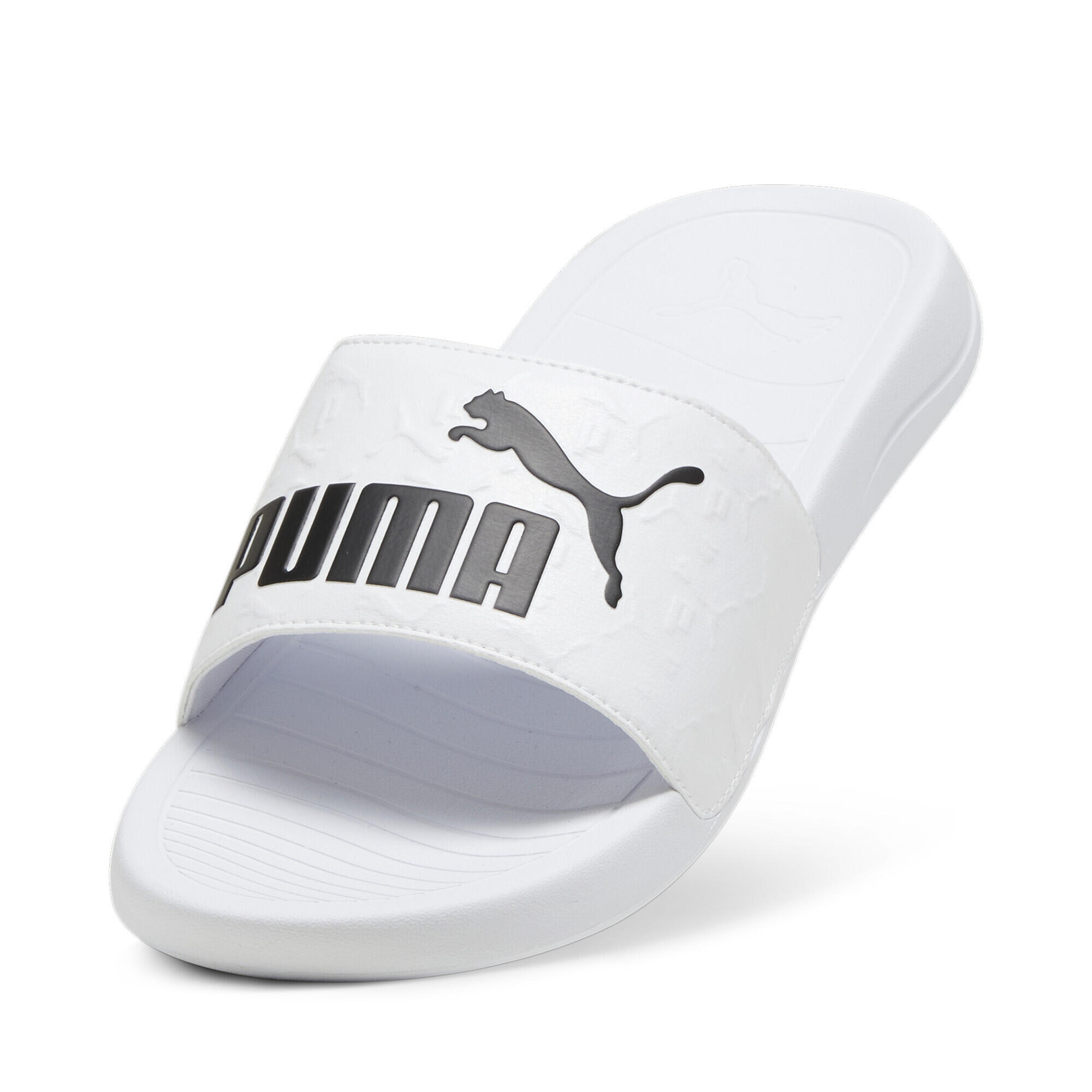 Ciabatte Popcat 20 Superlogo PUMA White Black 6/6