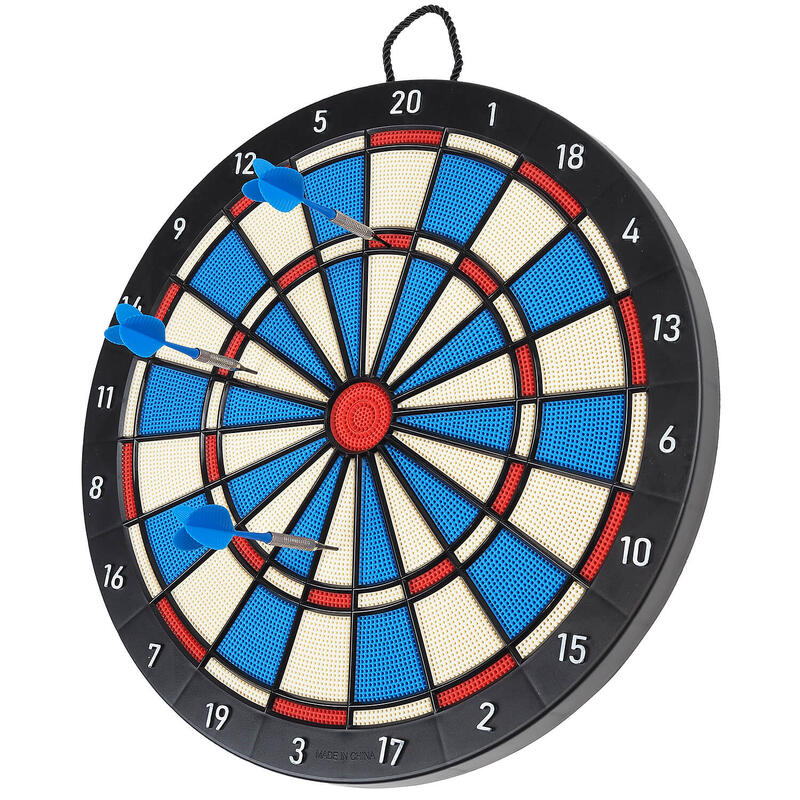 2 az 1-ben darts játék mágneses nyilakkal és fémhegyű nyilakkal, átmérő 40 cm