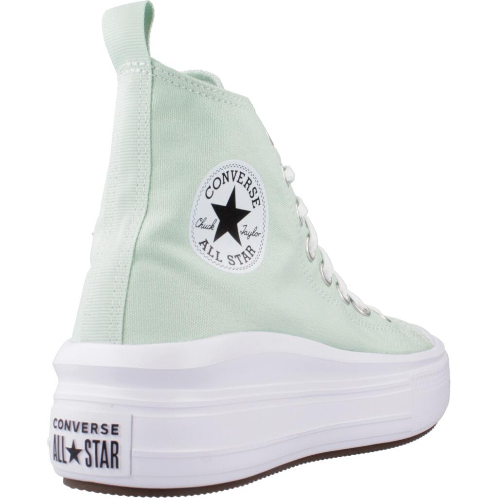 Zapatillas mujer Converse Chuck Taylor All Star Move Platform Verde 3/5