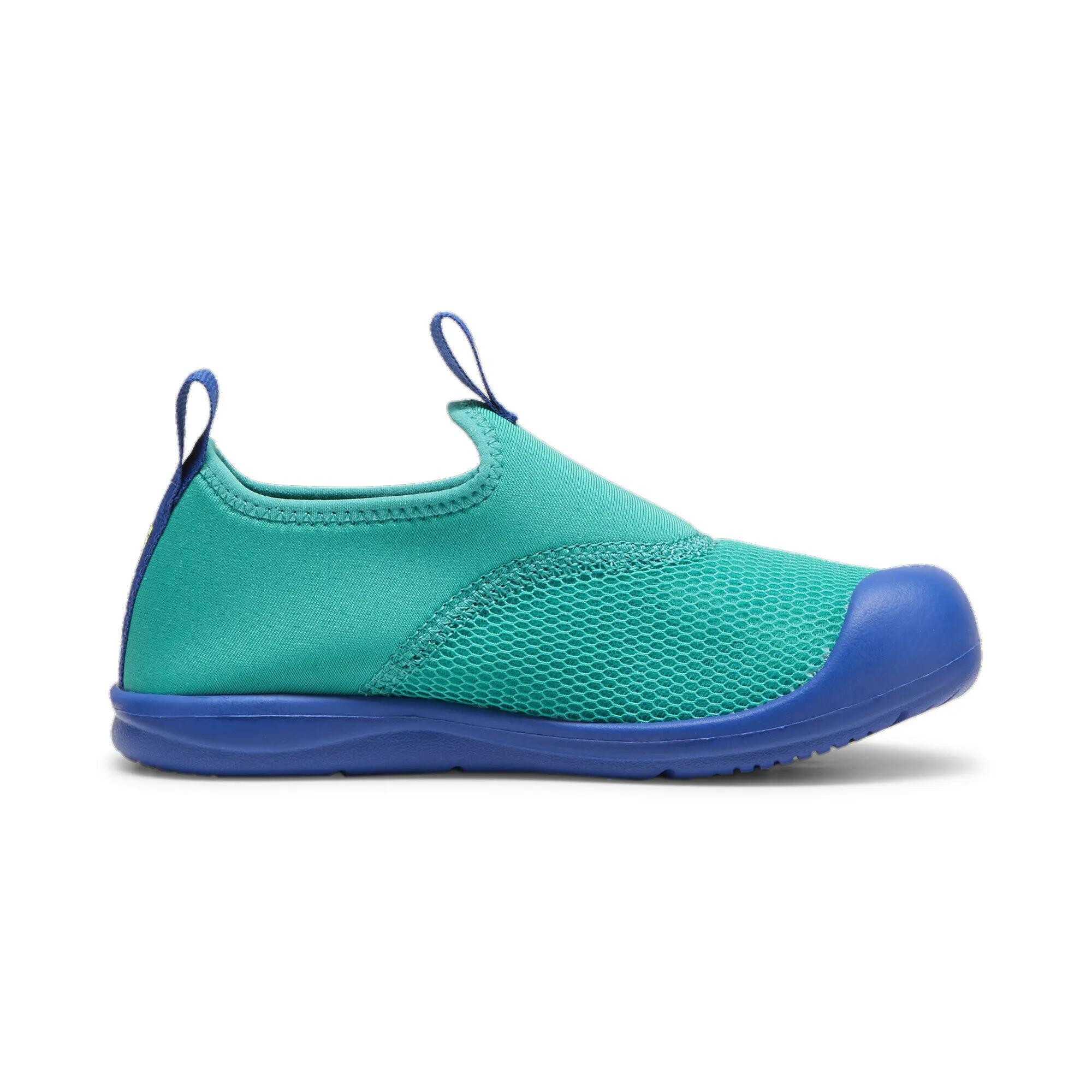Sandales Aquacat Shield Enfant PUMA Sparkling Green Lime Pow Cobalt Glaze Blue 5/6