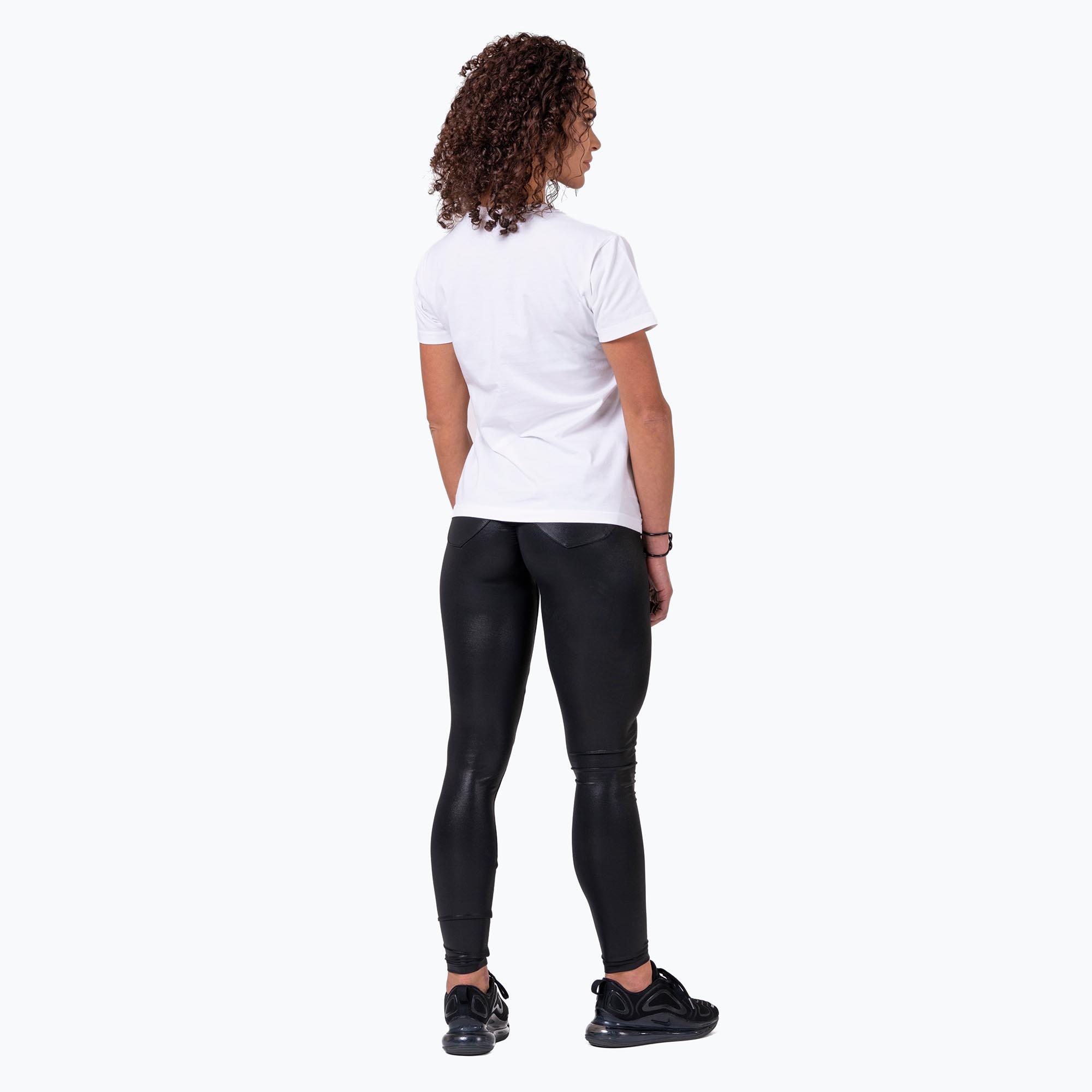 Koszulka fitness damska Nebbia Basic biała 5/5