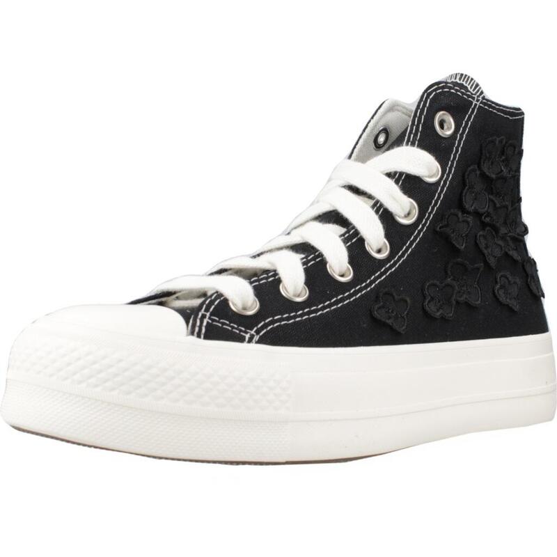 Zapatillas mujer Converse Chuck Taylor All Star Lift 3d Flowers Negro