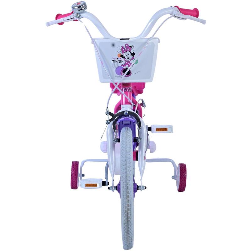 Kinderfiets 16 inch 5-7 jaar Minnie Mouse