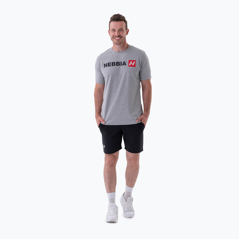 Camiseta entrenamiento hombre NEBBIA Roja "N"