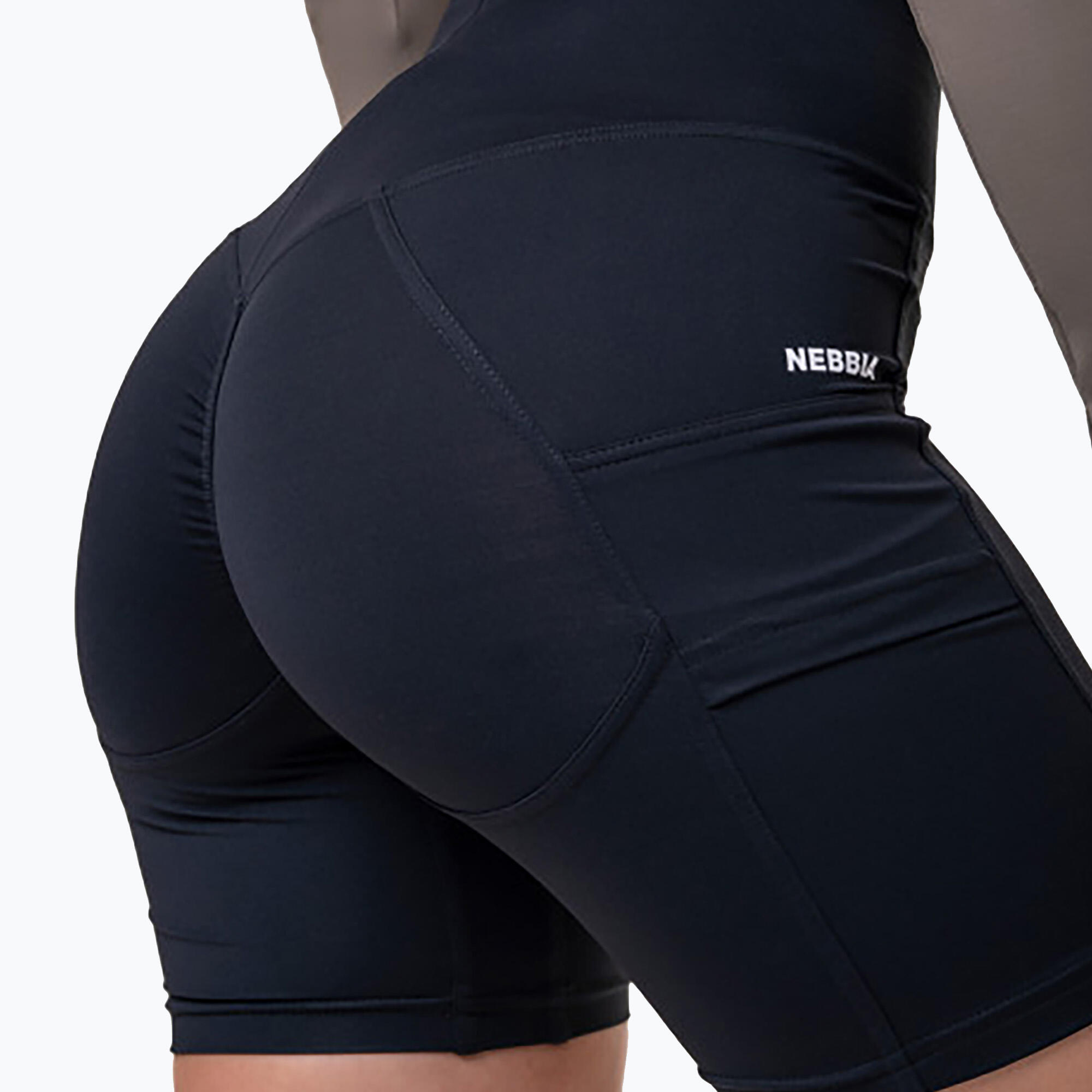 Spodenki treningowe damskie NEBBIA Biker Fit & Smart 3/3